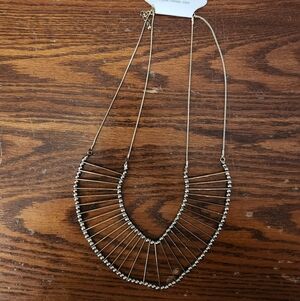 Merona Gold and Silver Statement Necklace